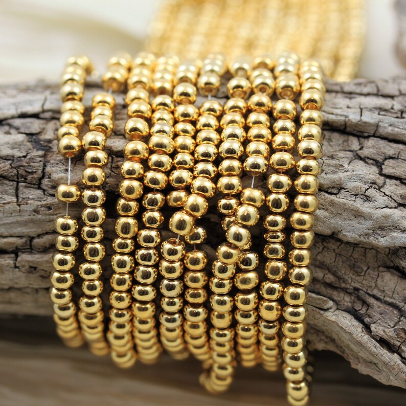 Bronze Gliederkette aus Messing zur Schmuckherstellung 2 x 1,5 mm Farbe