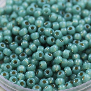 30g 6/0 Duracoat / Silver Lined Miyuki Seed Beads - 30grams, superior quality, mint, flax, golden rose etc