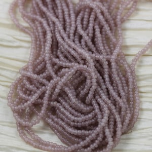 8/0 Opal Colorado Topaz SolGel Czech Seed Beads - 6/20&quot;, amazing warm brown color