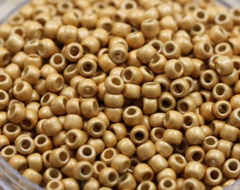 30g 6/0 Matte Galvanized Starlight Permanent Finish TOHO Seed Beads - 30grams - spectacular color, Toho PF557F