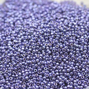 20grams 15/0 Permanent Finish Metallic Polaris Toho Seed Beads, metallic beads. superior quality, micro seed beads, Toho PF567