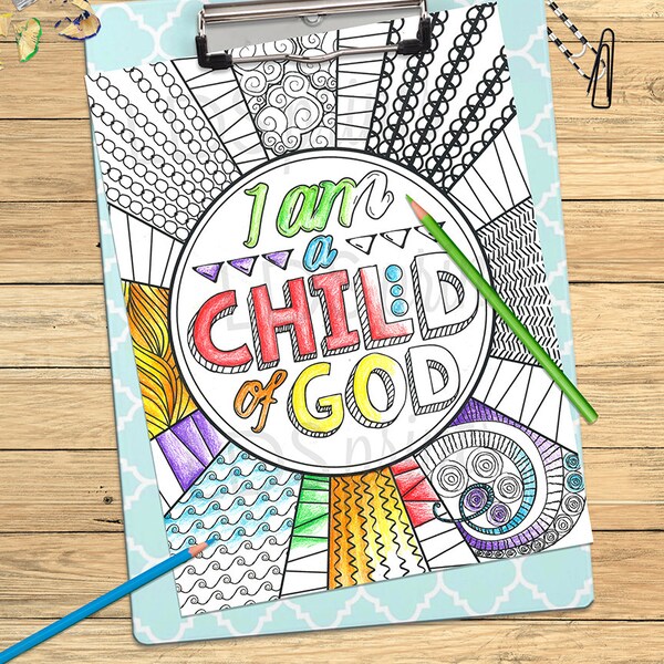 I Am a Child of God - Etsy