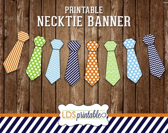 LDS Missionary Printable Necktie Banner