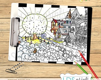 Freakshow Coloring Page - Etsy Australia