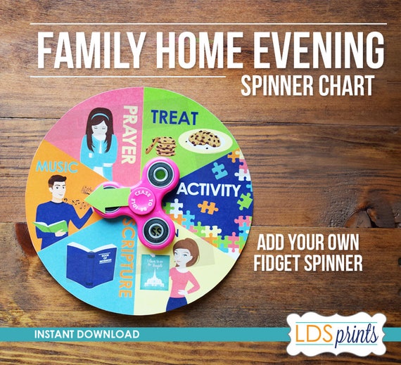 Family Home Evening Chart Printable