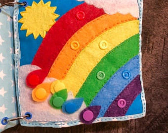 Custom Hand Sewn Quiet Book | You Pick The Pages