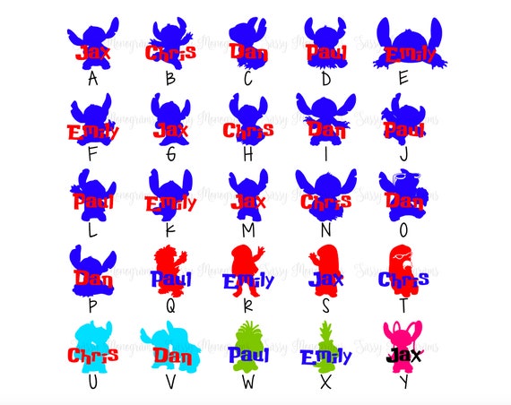 Stitch on name labels
