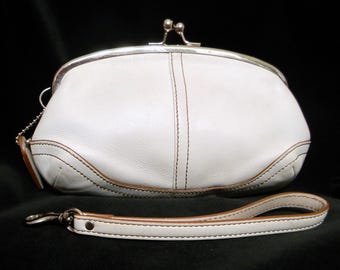 Vintage Coach Kiss Lock Green Bag - Etsy