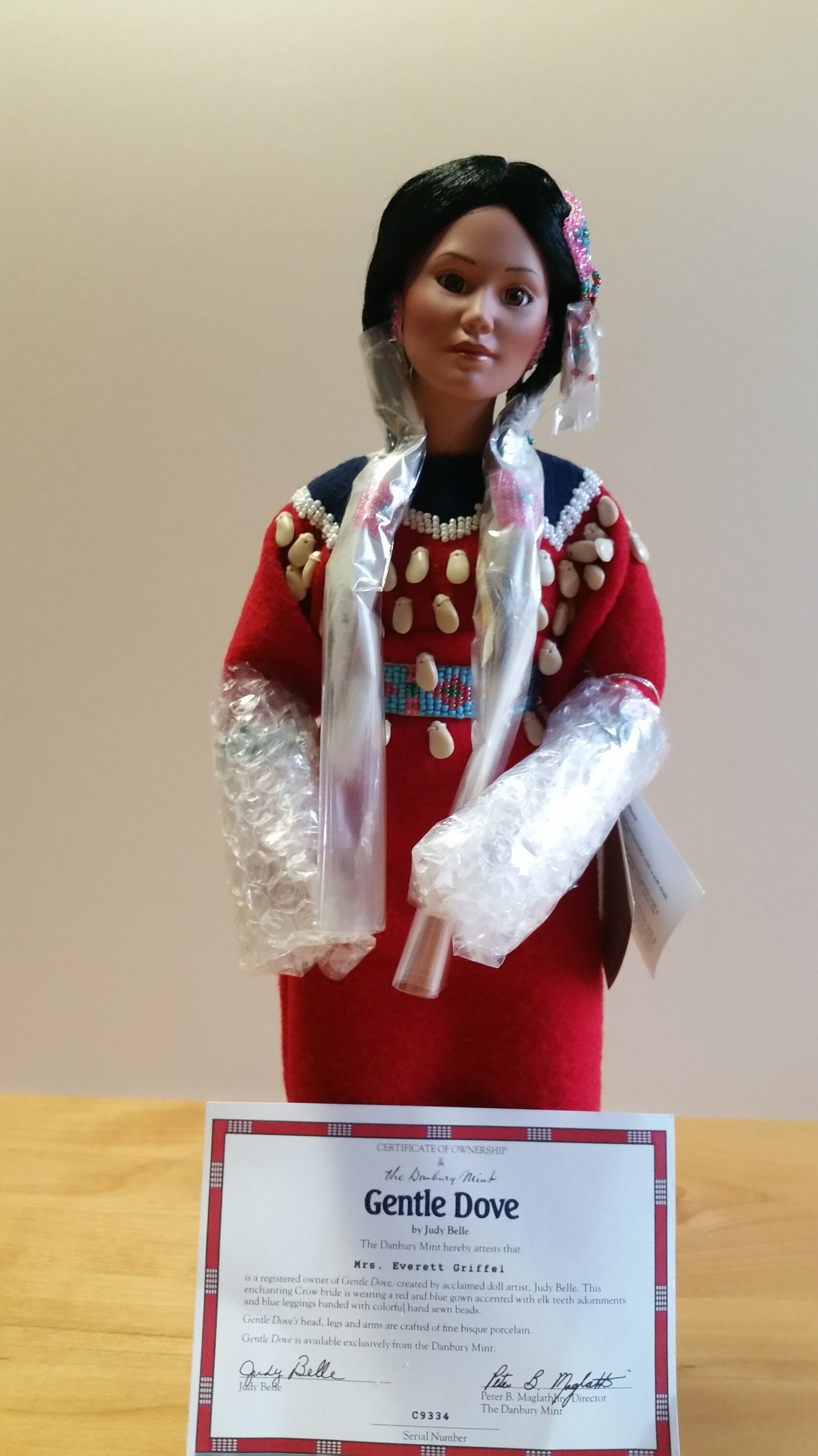 danbury mint indian dolls