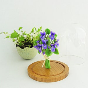 Spring Violets home decor, easter centerpieces, Mother's day violets gift, , Easter arrangement, Violets Floral gift, Violets Home decor
