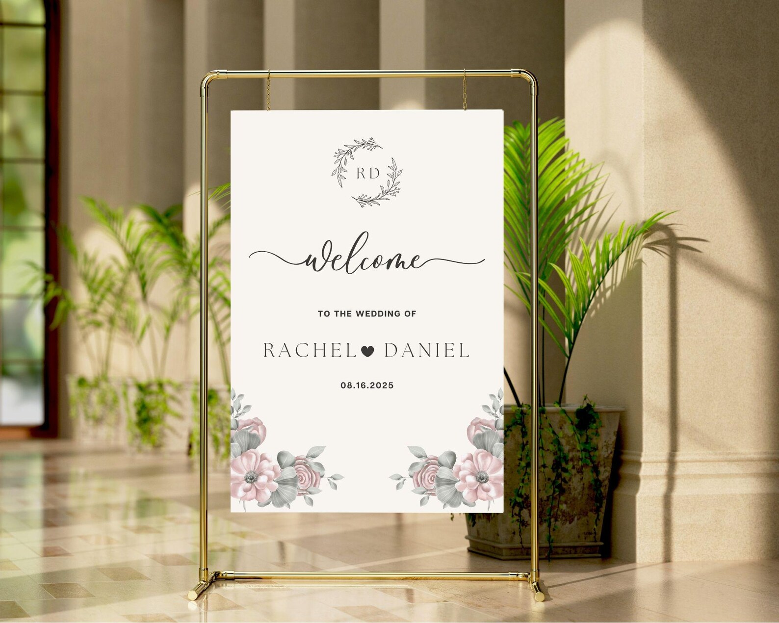 Editable Wedding Welcome Sign Template - Instant Download ...