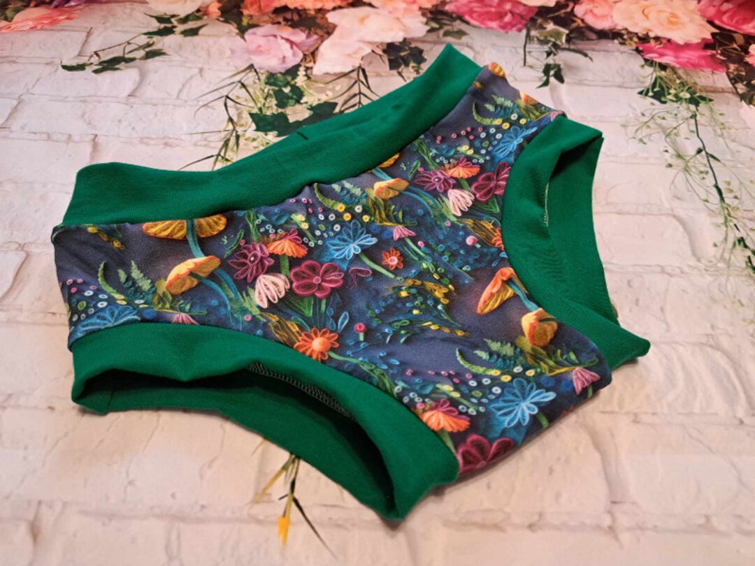 Size 8/10 Forest Children's Underwear Kids Underwear Custom Panties