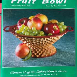 Fruit Bowl Pattern for woodworking