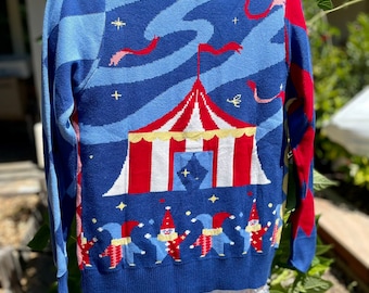 Circus Clown Cardigan (Clowndigan)