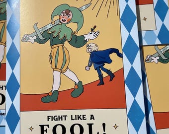 Original Comic Small Press Fight like a Fool!