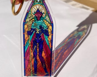 Stained Glass Herald Charm