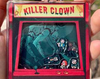 IT Killer Clown Arcade Shaker Charm
