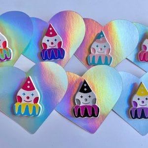 Pride Clown Charity Enamel Pins