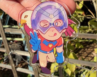 Peacemaker Acrylic Charm