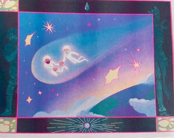 Jayvik Comet Riso Print