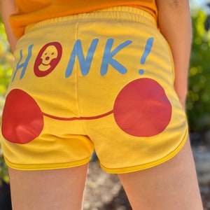 ¡HONK! Pantalones cortos de payaso