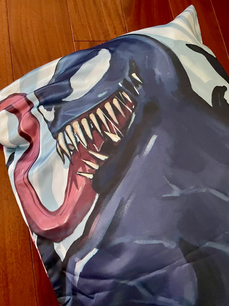 Venom Eddie Brock Dakimakura Pillow Case Etsy Canada