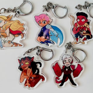 She-Ra Acrylic Charm Set