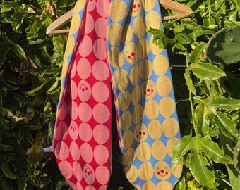 Clown Pompom Scarf