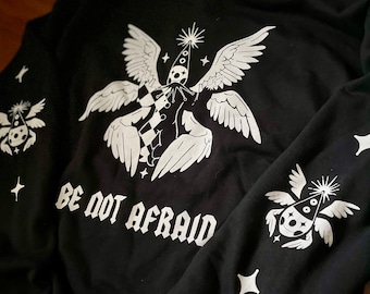 Be Not Afraid Clown Sweater