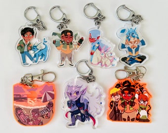 Voltron Acrylic Charms (CLEARANCE)