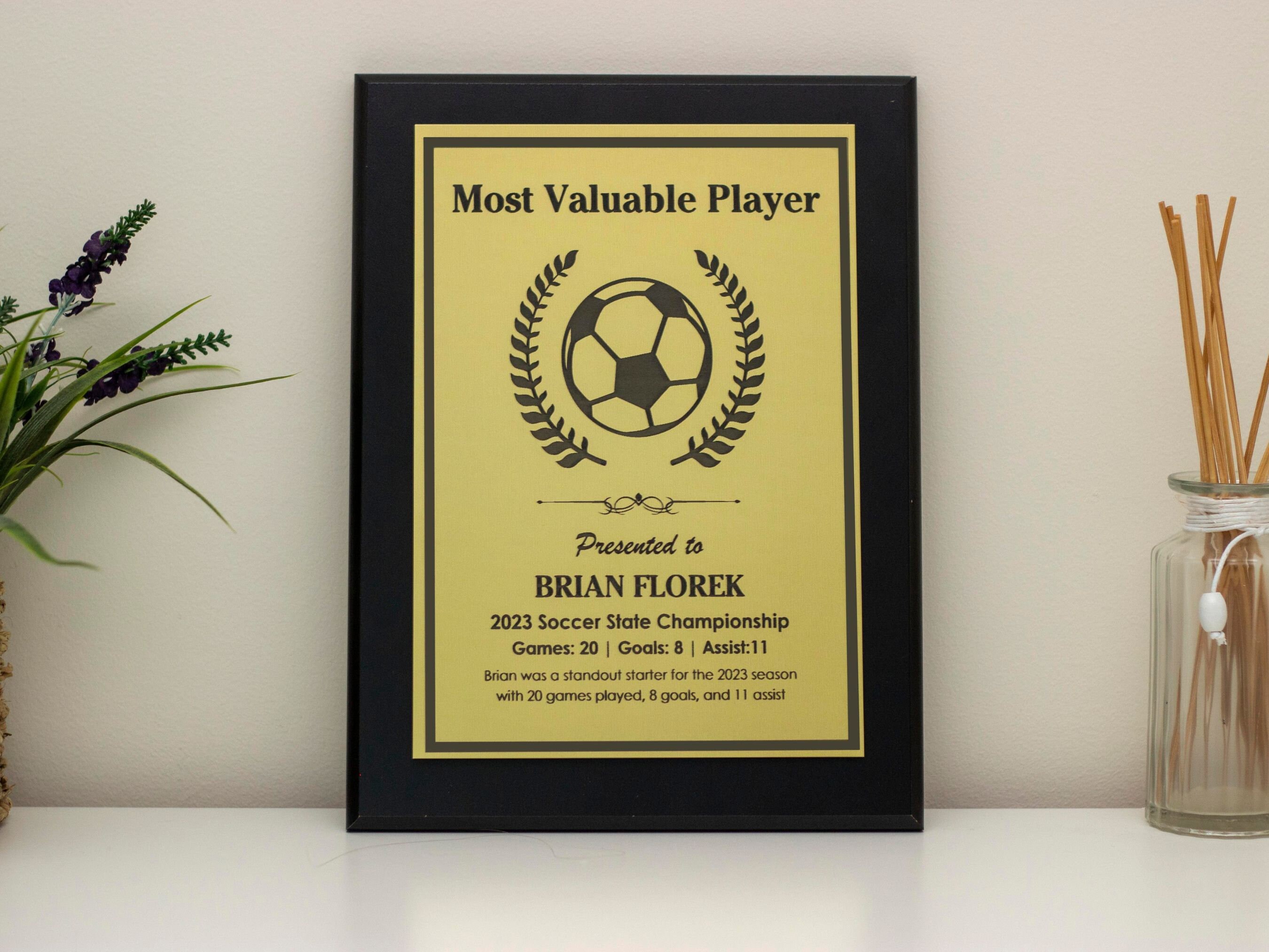 Zumba Plaques, Personalized Fitness Trophy Plaque Award, Great Custom Engraved Zumba Instructor Gifts