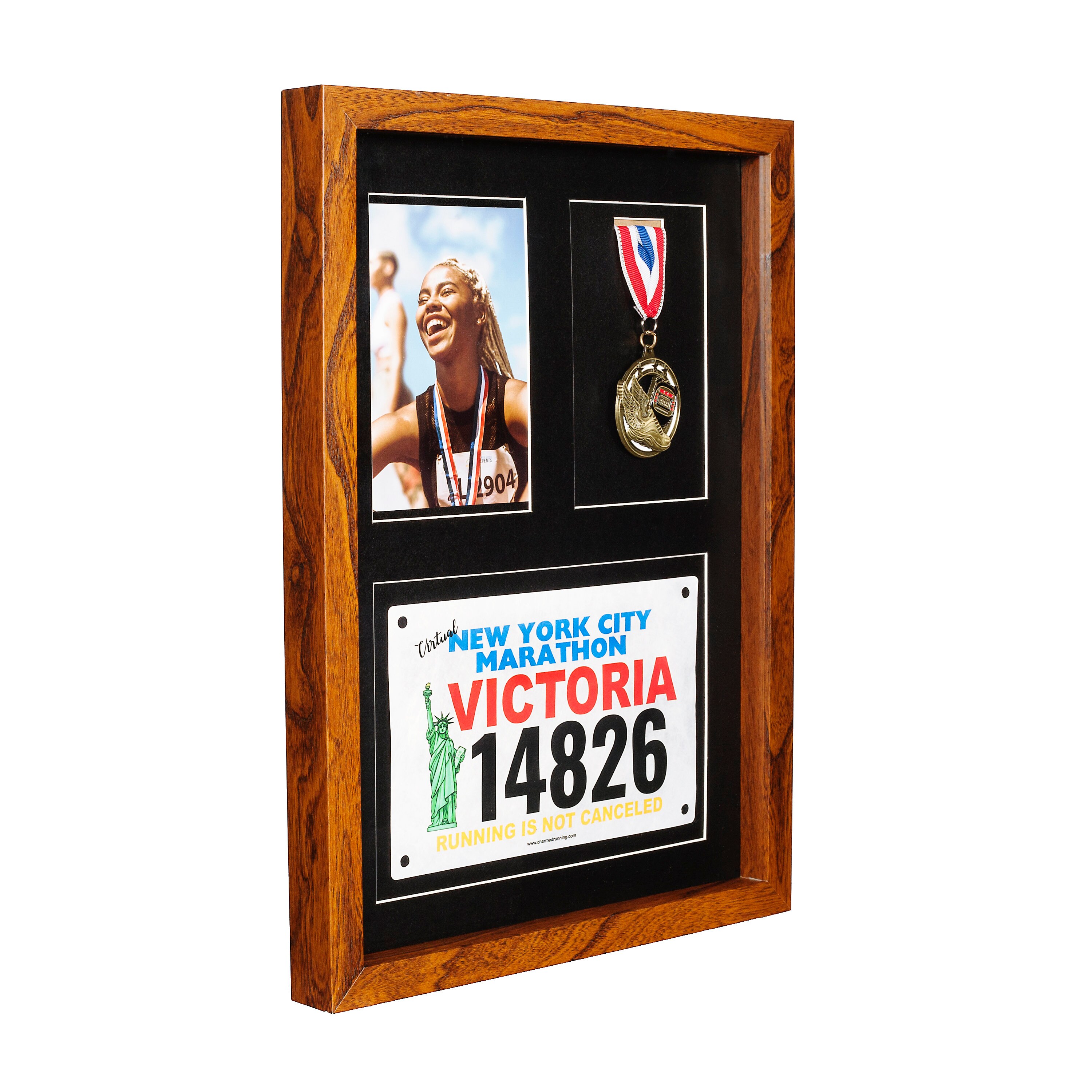 Medal Awards Rack Shadow Box Picture Frame Display for Lanyard Etsy