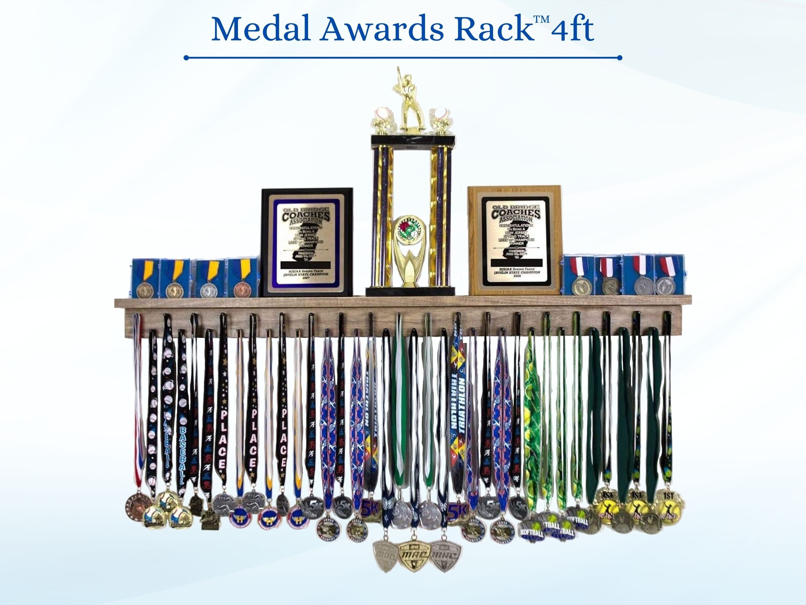 The Largest Trophy Shelf and Medal Display on the Market! - Medal ...
