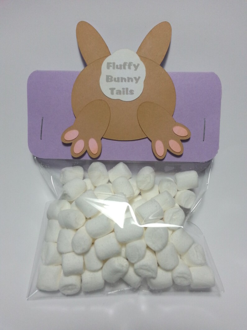 Download Fluffy Bunny Tails Easter Party Favour Packet SVG Cutting ...
