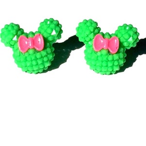 Disney Earrings, Disney Accessories, Mickey Mouse Earrings, Disney Earrings, Minnie Studded Earring, Adult Hypoallergenic Stud Earrings