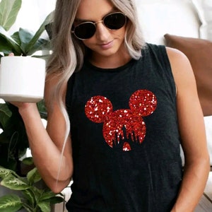 Glitter Disney Tank Tops, Mickey Castle Shirt, Family Matching Disney Shirts, Matching Group Shirts, Disneyworld Tank, Girls Youth Women Men