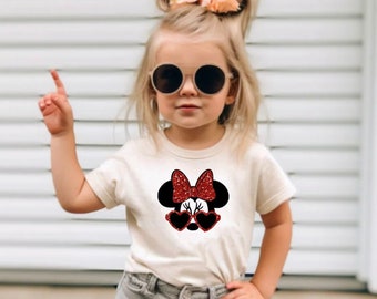 GLITTER BOW Women & Girls Disney Tank Top, Minnie Mouse Disney Castle Womens Workout Tank, Minnie Mouse Disney Shirt, Gift for her