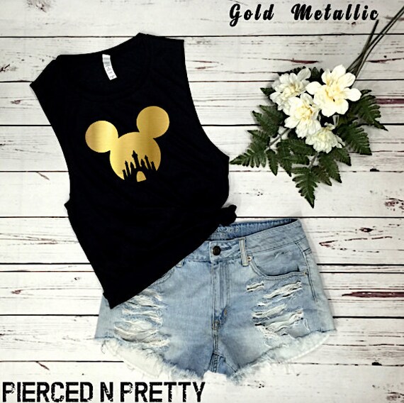 Womens Disney Tank Top Leopard Minnie Mouse Tank Womens Disney Cheetah Tank  Disney World Shirts Gift for Her Disney Animal Print 