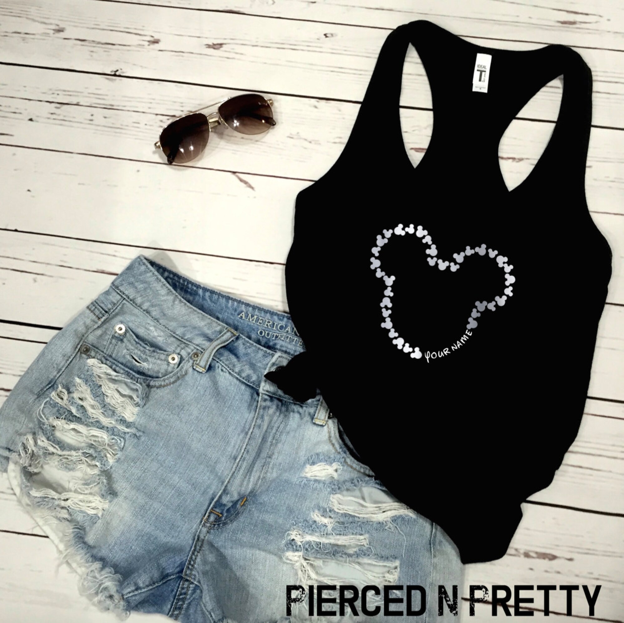 Discover Personalized Name Disney Tank Top