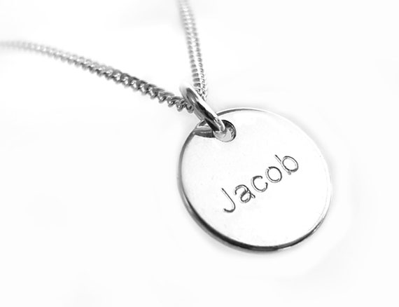 Armband mit 2 runden Plättchen-Sterling Silber 925-Inkl.Gravur Anfangsbuchstaben