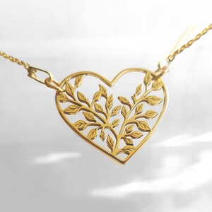 Elegant Gold Plated Heart Necklace | Stylish Jewelry Gift