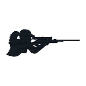 BUY 2 GET 1 FREE - 2", 3", 4", 5", 6"-Mädchen-Jäger mit Gewehr Silhouette Maschine Stickerei Design, Frau, Jagd