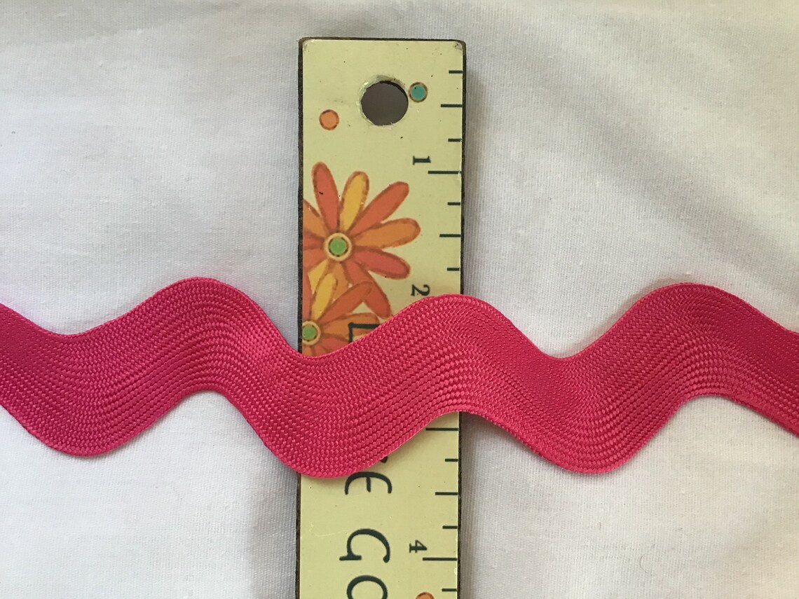 Jumbo Rick Rack in 49 COLORS 1 13/32 Inch Polyester Sewing Etsy