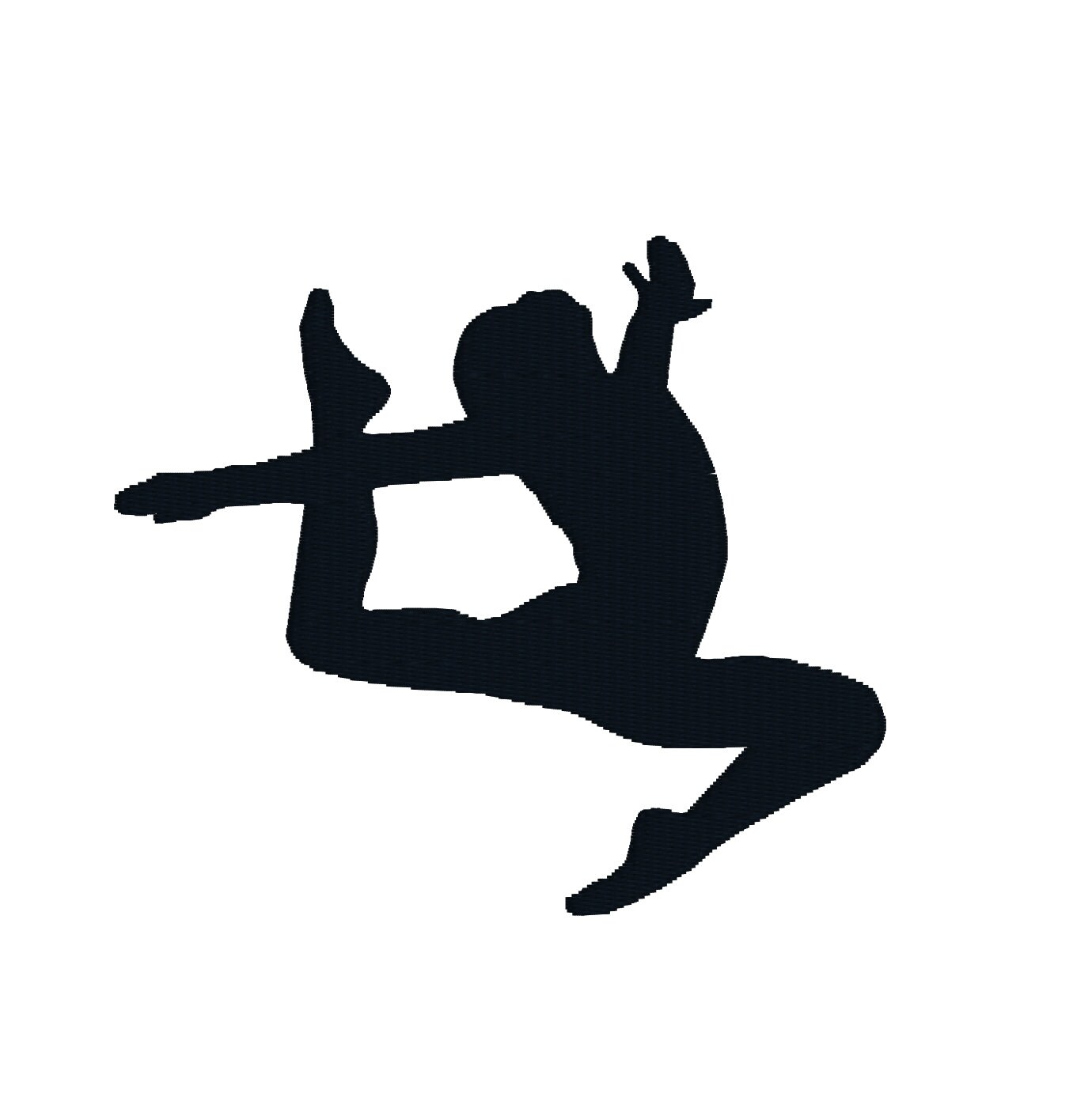 Download Buy 2 Get 1 Free Filled Gymnastics Silhouette Machine Etsy