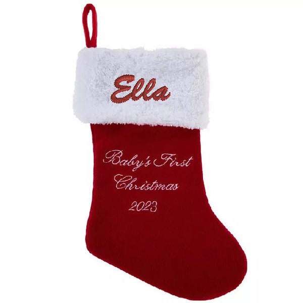 First Christmas Stocking 2023 Etsy