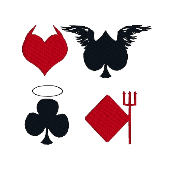 1ST Playing Cards V4 Red 