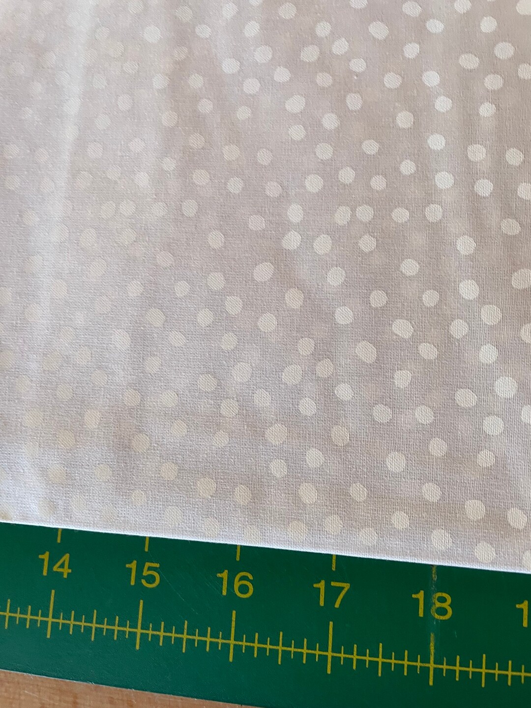 White on White Fabric Scattered Spots Polka Dots 100 Cotton Quilters