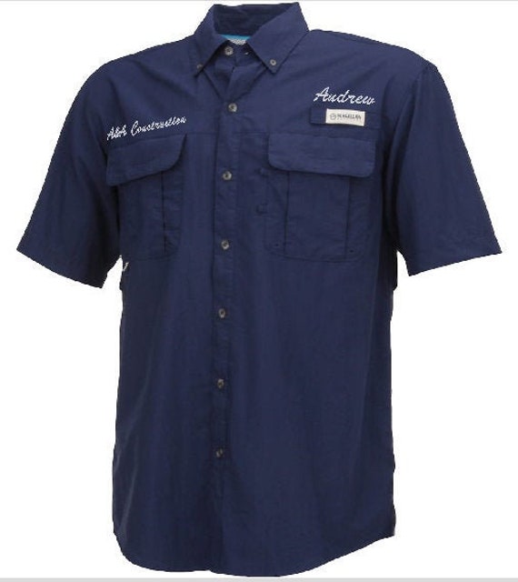 Custom Fishing Shirts 4 COLORS Custom Personalized With Embroidery