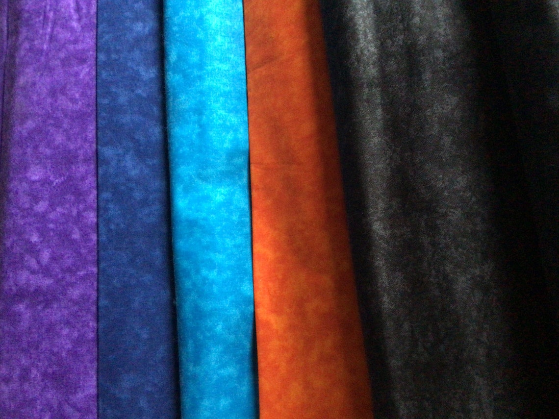 Tonal Blender Fabric 100 Cotton Quilters Cotton Mottled Etsy