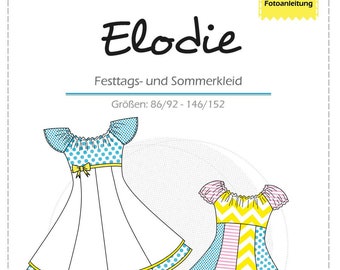 Sewing pattern, Elodie - summer dress